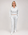 The Chelsea Polo Lounge Set - Ash grey