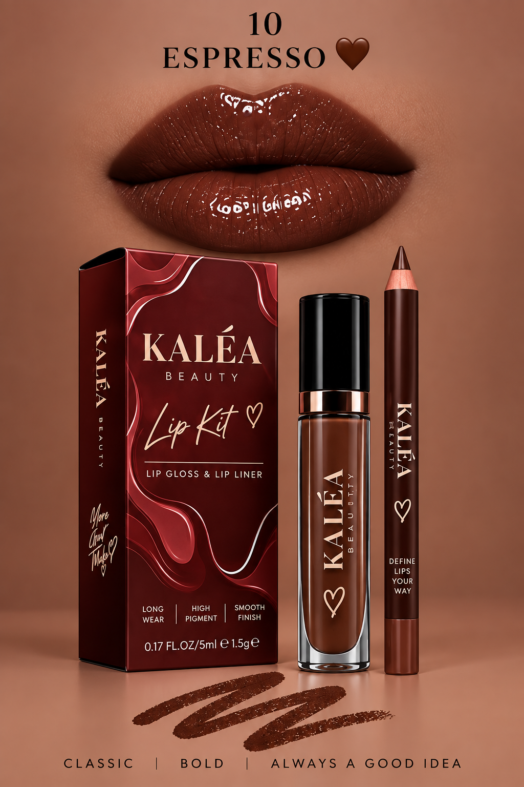 KALÉA Beauty Signature Lip Kit | The Debut Collection – PRE-ORDER