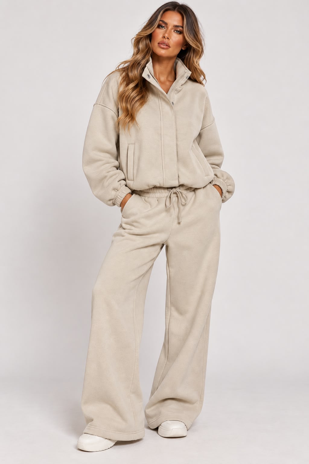 The Luxe Funnel Neck Set