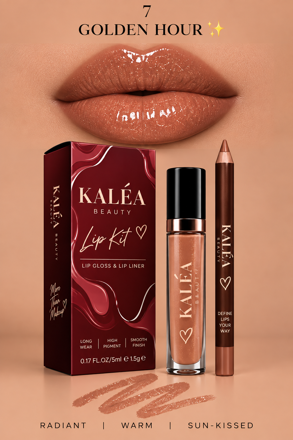 KALÉA Beauty Signature Lip Kit | The Debut Collection – PRE-ORDER