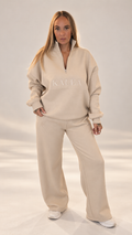 PRE-ORDER KALÉA Luxe Quarter Zip Jogger Set