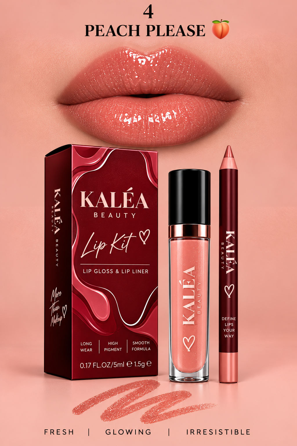 KALÉA Beauty Signature Lip Kit | The Debut Collection – PRE-ORDER