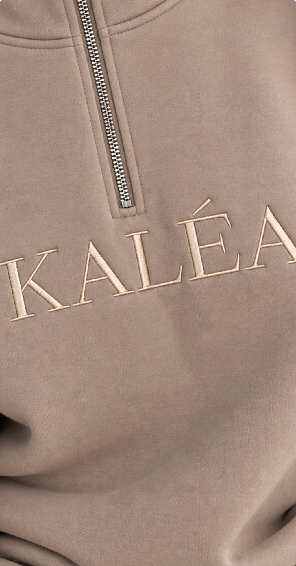 PRE-ORDER KALÉA Luxe Quarter Zip Jogger Set