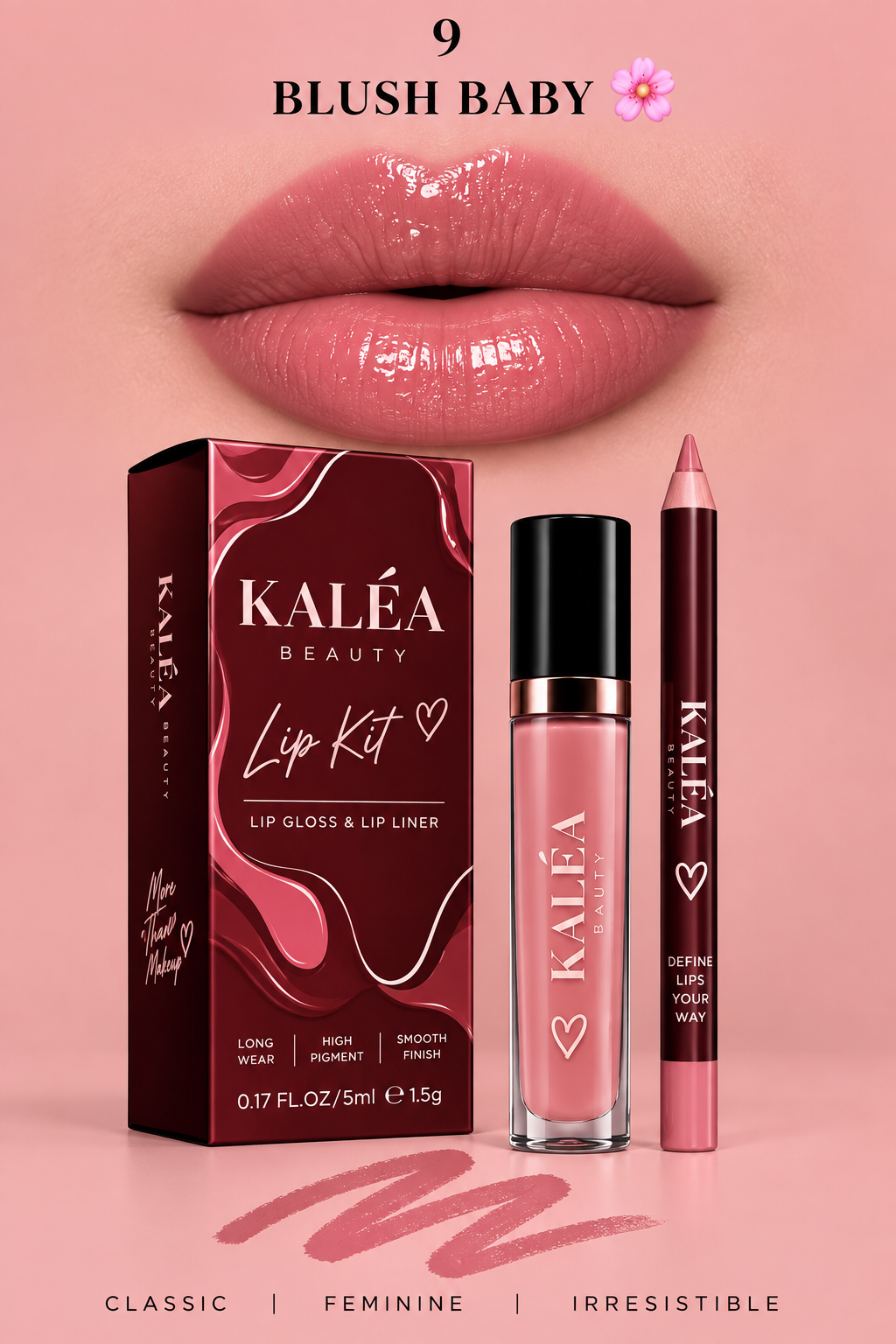 KALÉA Beauty Signature Lip Kit | The Debut Collection – PRE-ORDER