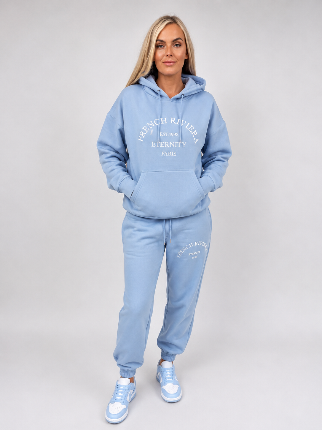 The French Riviera Heritage Tracksuit -Blue