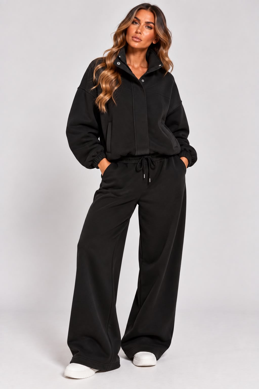 The Luxe Funnel Neck Set