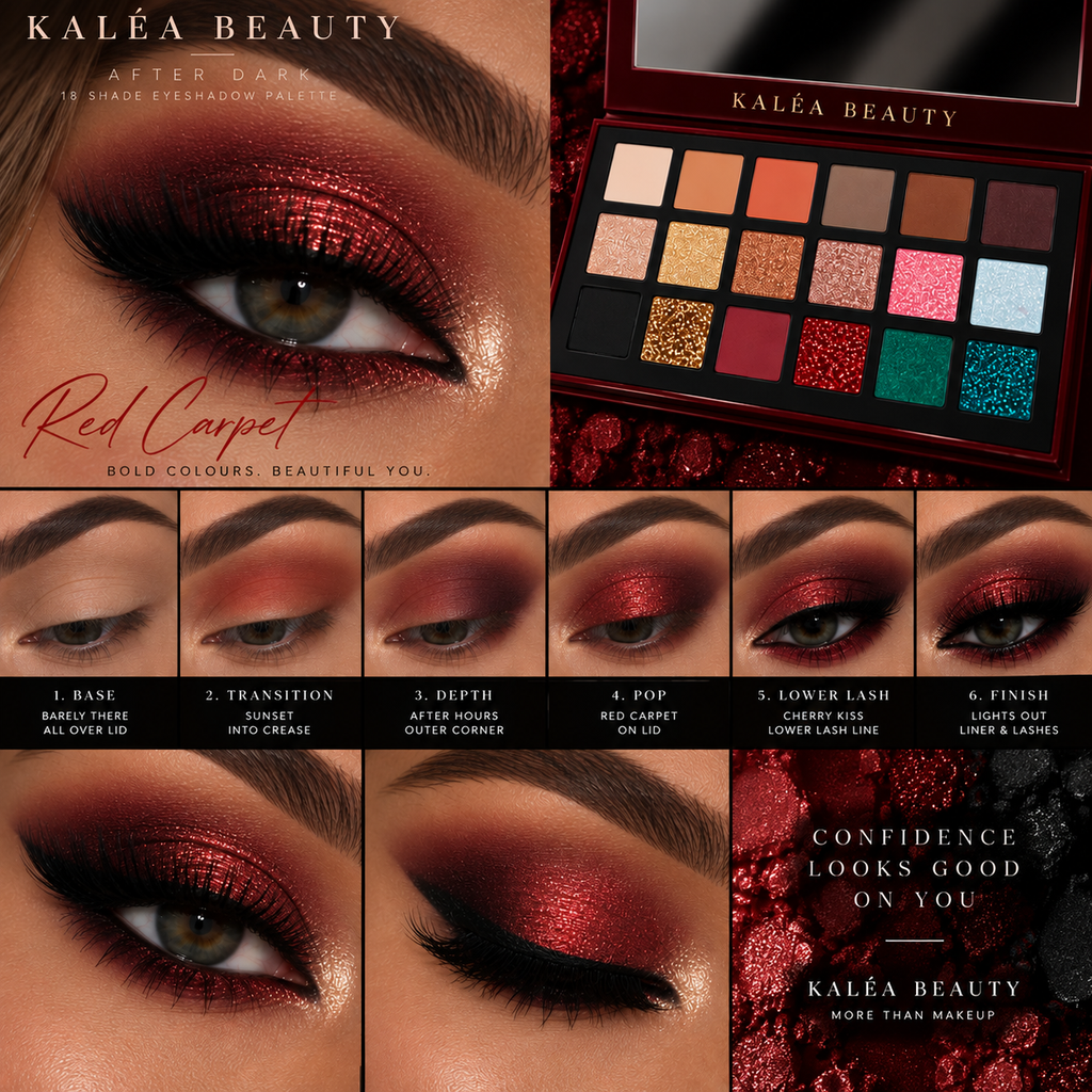 KALÉA Beauty After Dark – 18 Shade Eyeshadow Palette | PRE-ORDER