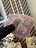 The Bella Luxe Charm Fluffy Slippers ✨💎