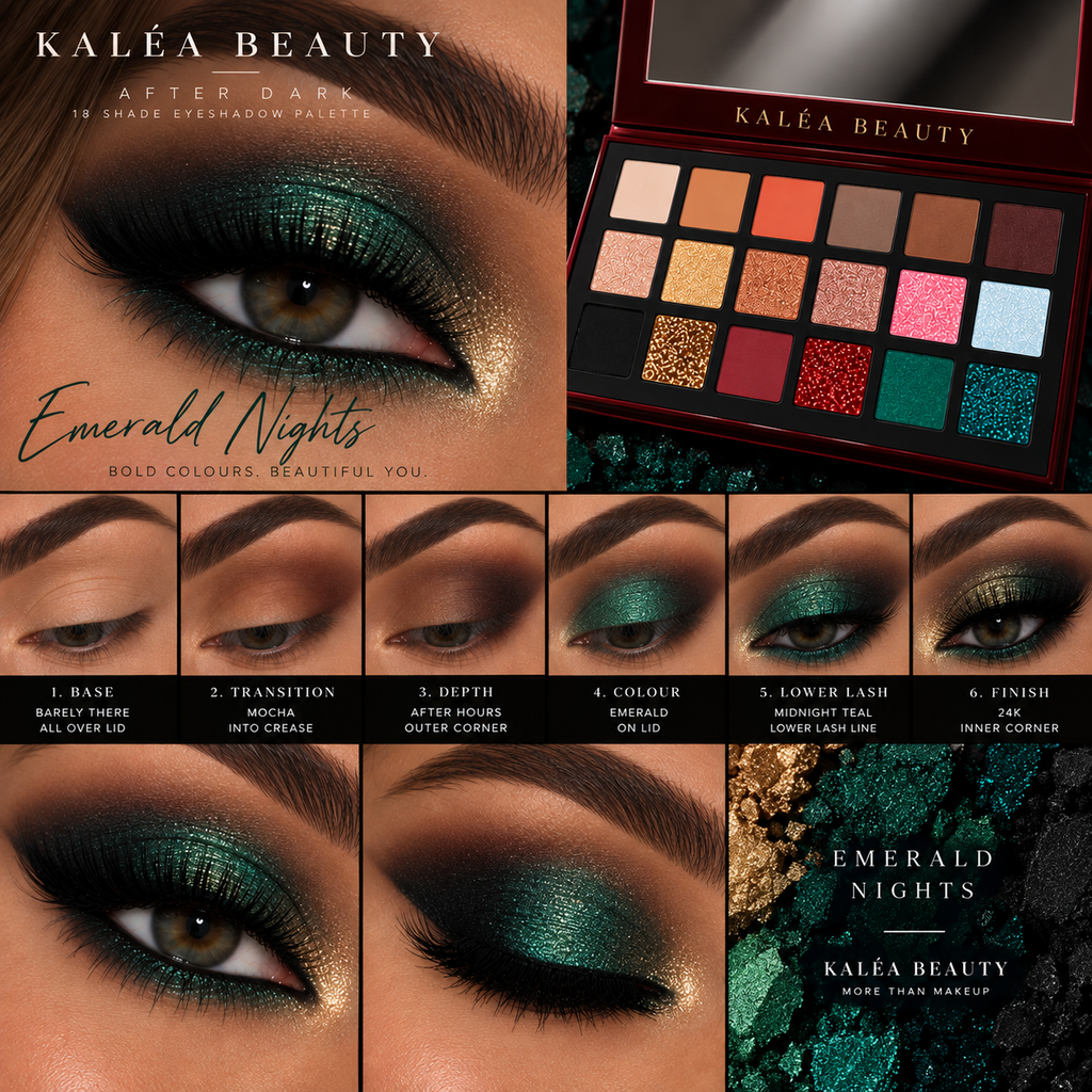 KALÉA Beauty After Dark – 18 Shade Eyeshadow Palette | PRE-ORDER