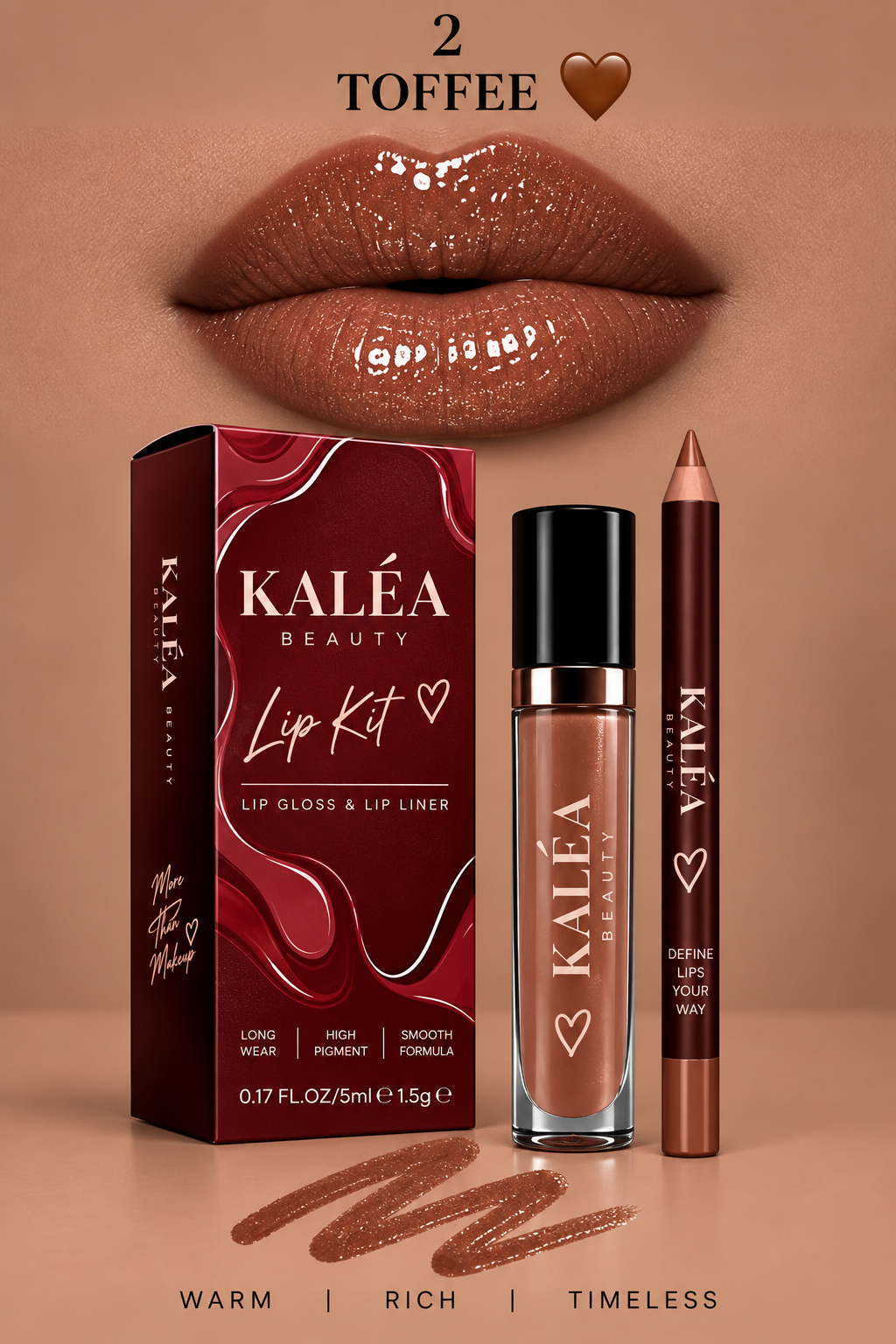 KALÉA Beauty Signature Lip Kit | The Debut Collection – PRE-ORDER