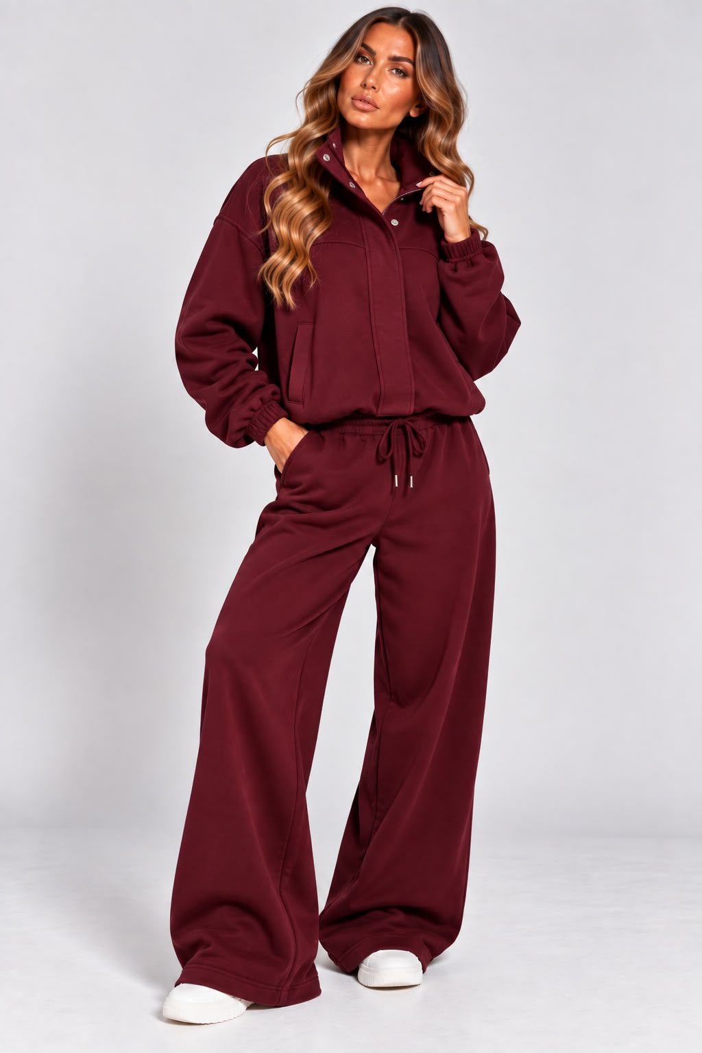 The Luxe Funnel Neck Set