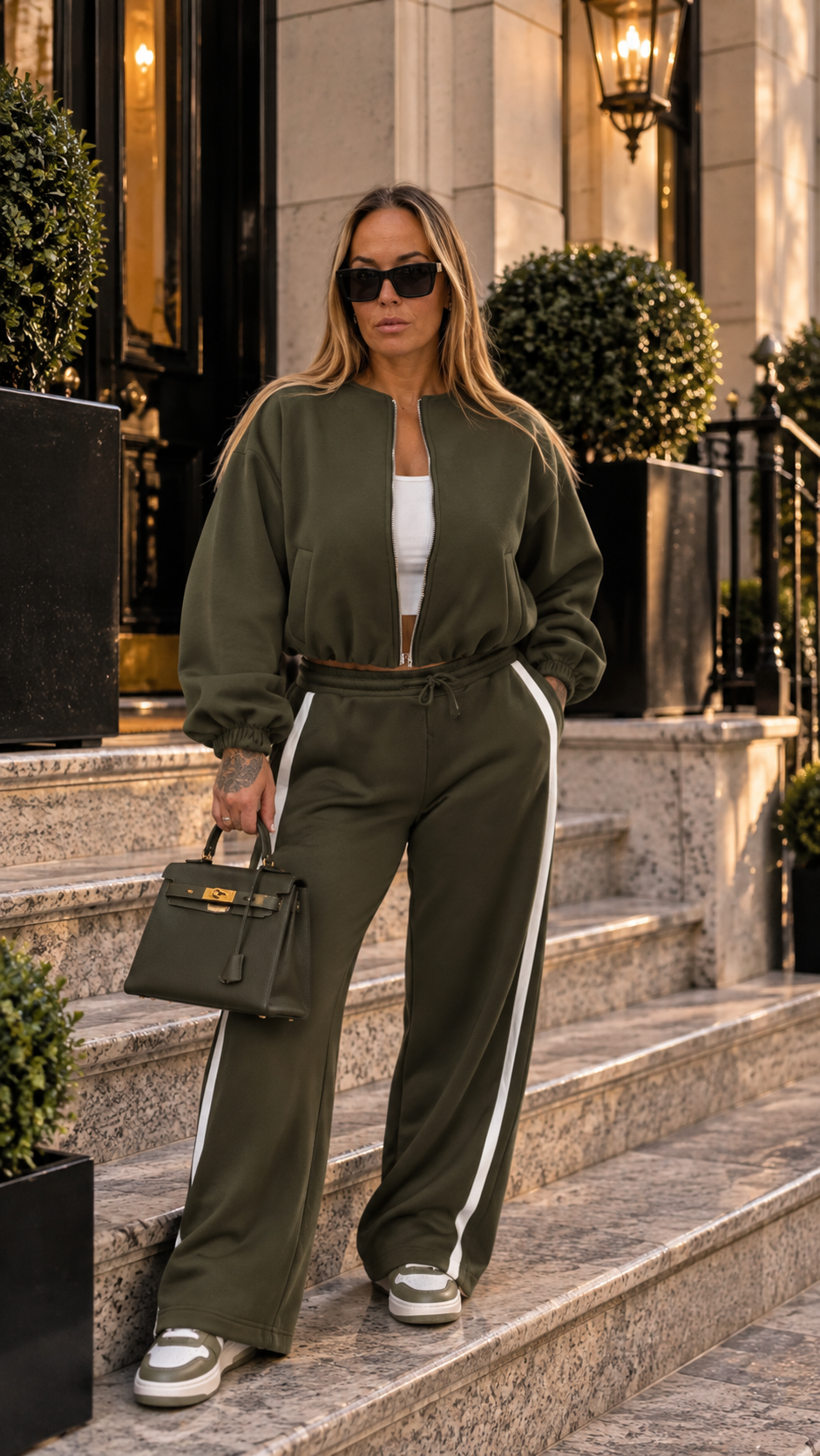 KALÉA bomber jacket -khaki
